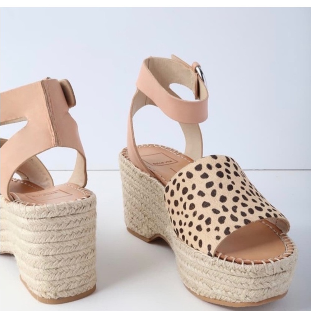 dolce vita leopard platforms - Picture 2 of 8